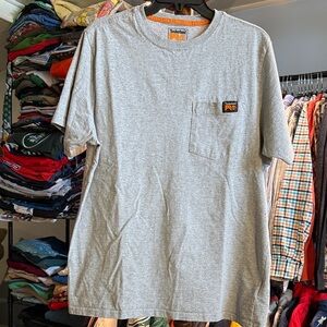Timberland Pro Gray Short Sleeve Pocket Tee